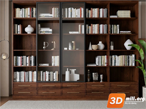 Bookcase Skp Files